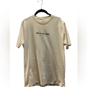 Cactus Man Cream Short-Sleeve Tee with Black Script